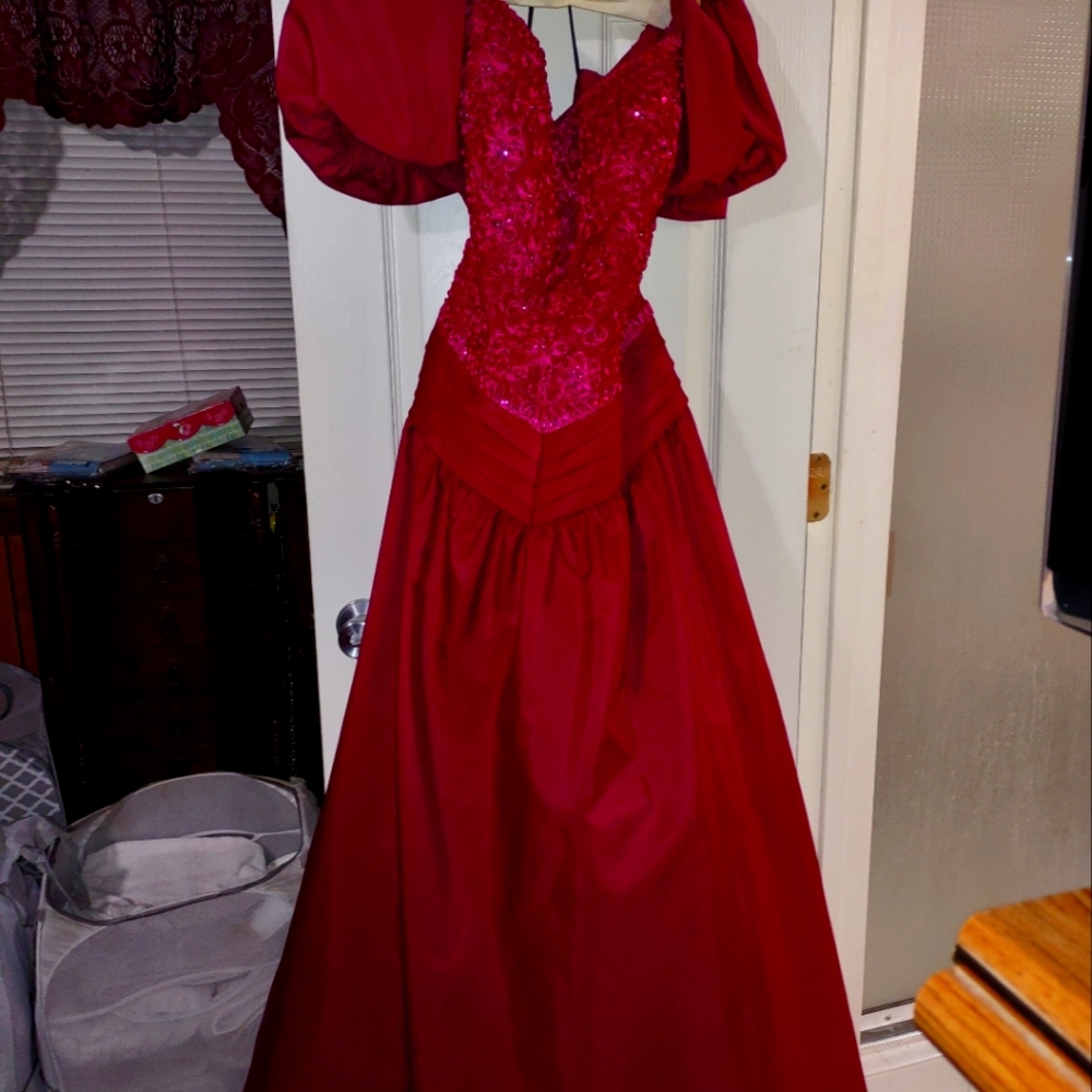 COPY - Vintage Mike Bennet ball gown.